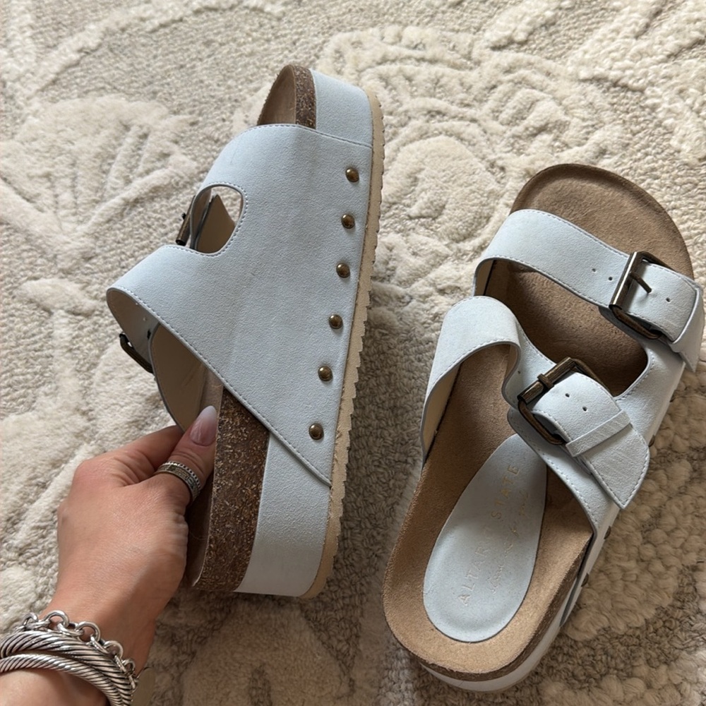 Platform Studded Slides - Picture 5 of 5